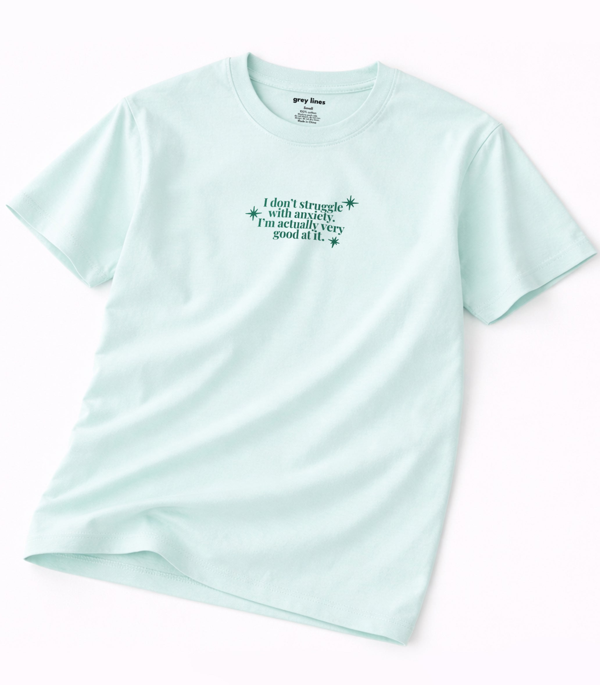 I Don't Struggle With Anxiety. I'm Actually Very Good At It Oversized Tee
