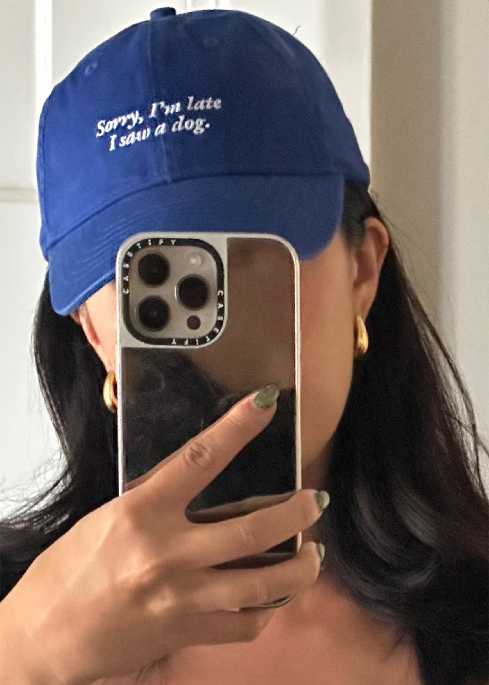 Sorry I’m Late I Saw A Dog Cotton Hat