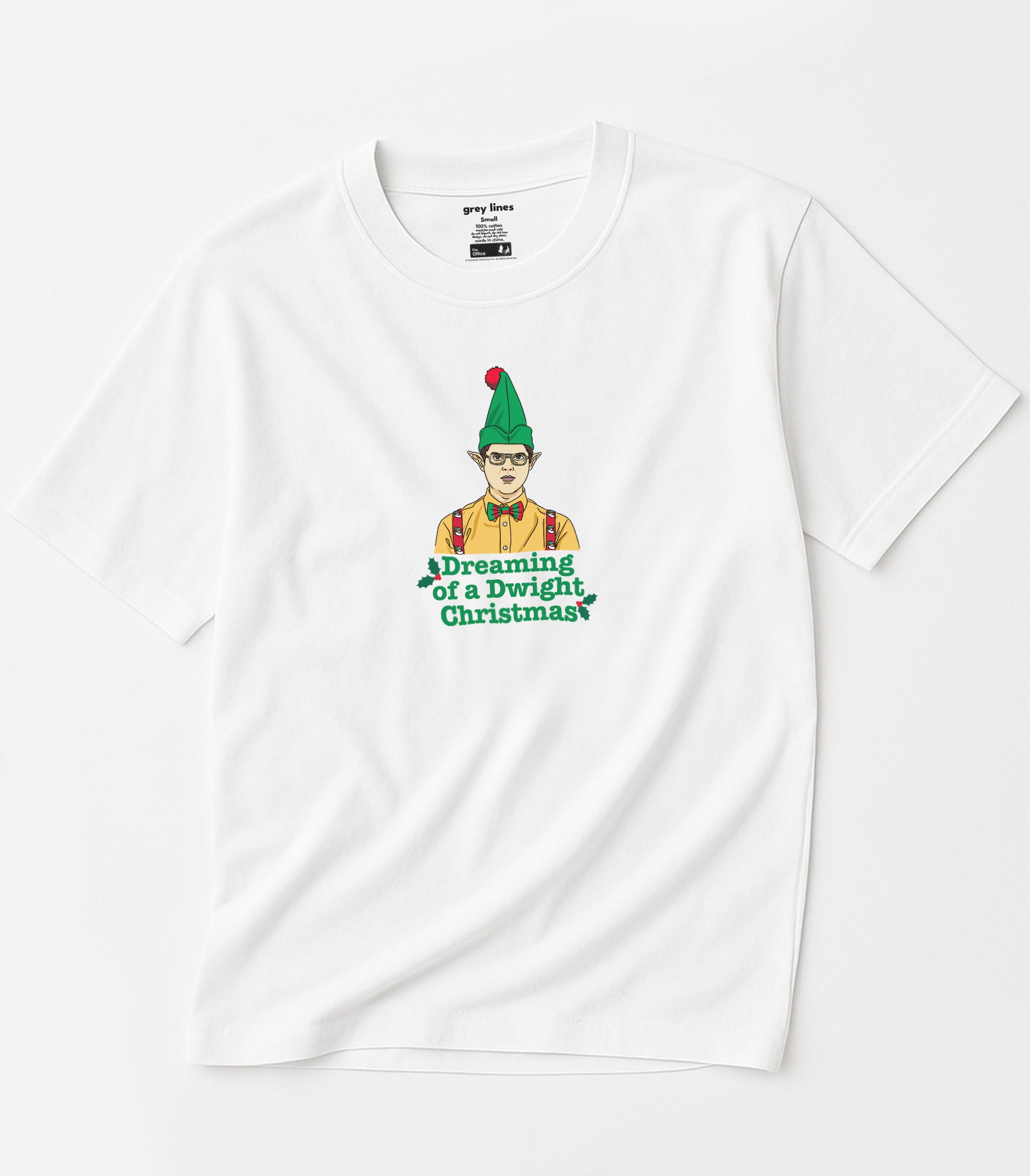 Dreaming Of A Dwight Christmas Oversized Tee (Official The Office Merchandise)