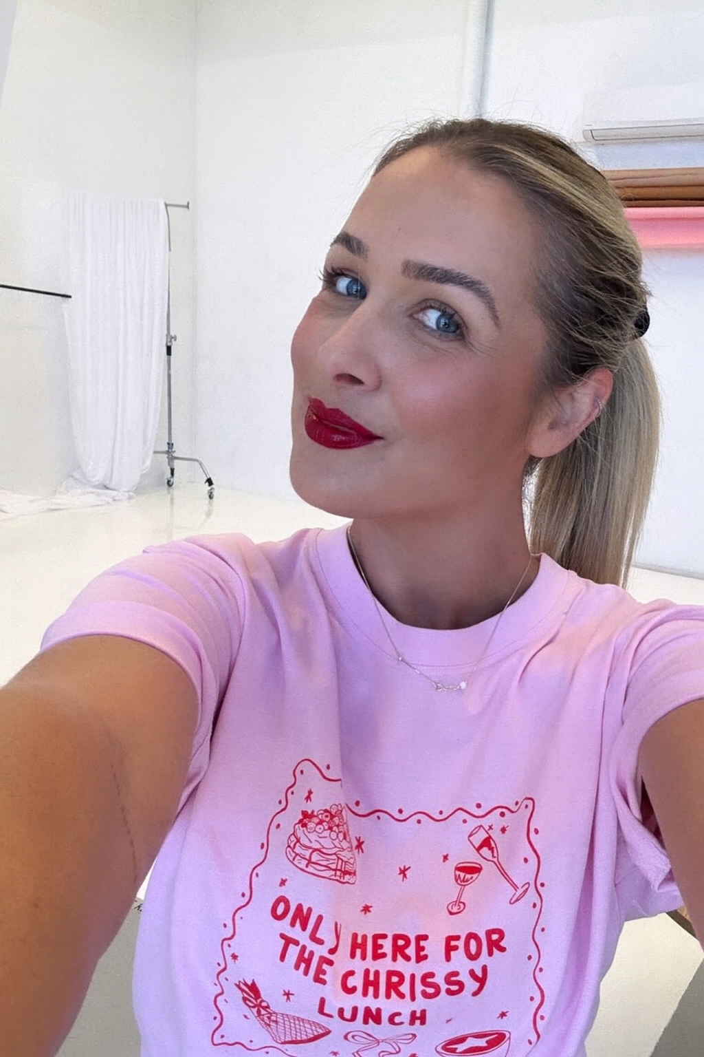 Only Here For The Chrissy Lunch Oversized Tee