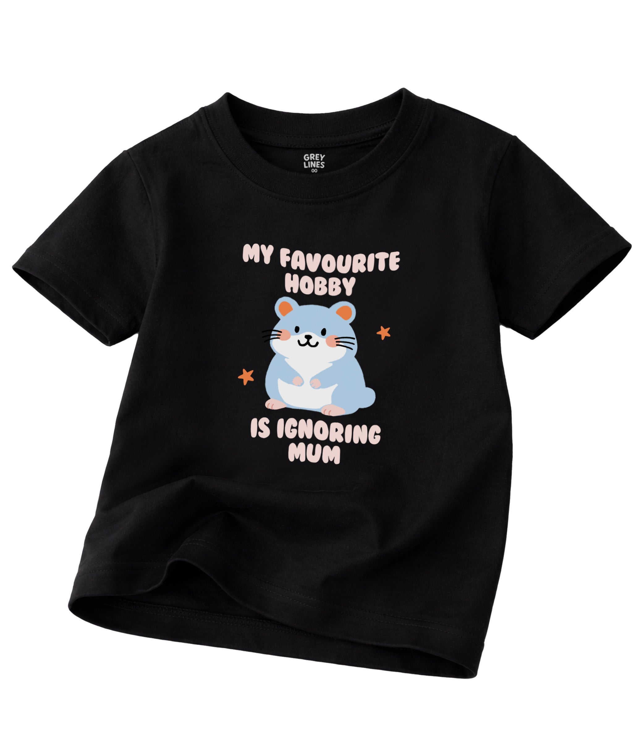 My Favourite Hobby Is Ignoring Mum Kids Tee