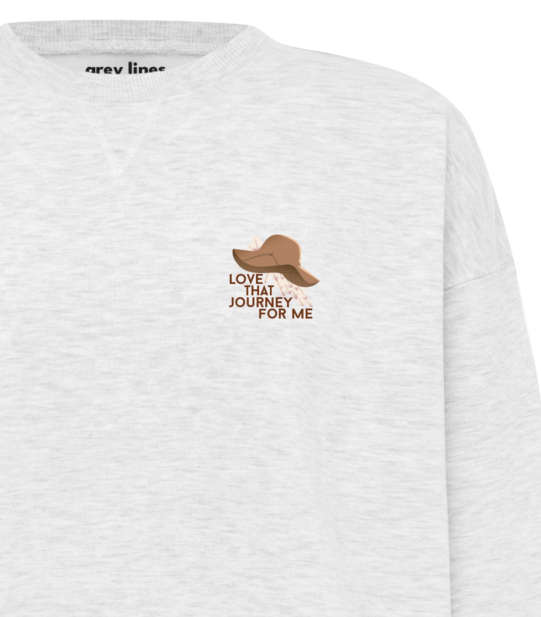 PRE-ORDER: Love That Journey For Me Oversized Sweatshirt (Shipping in 1-2 weeks)