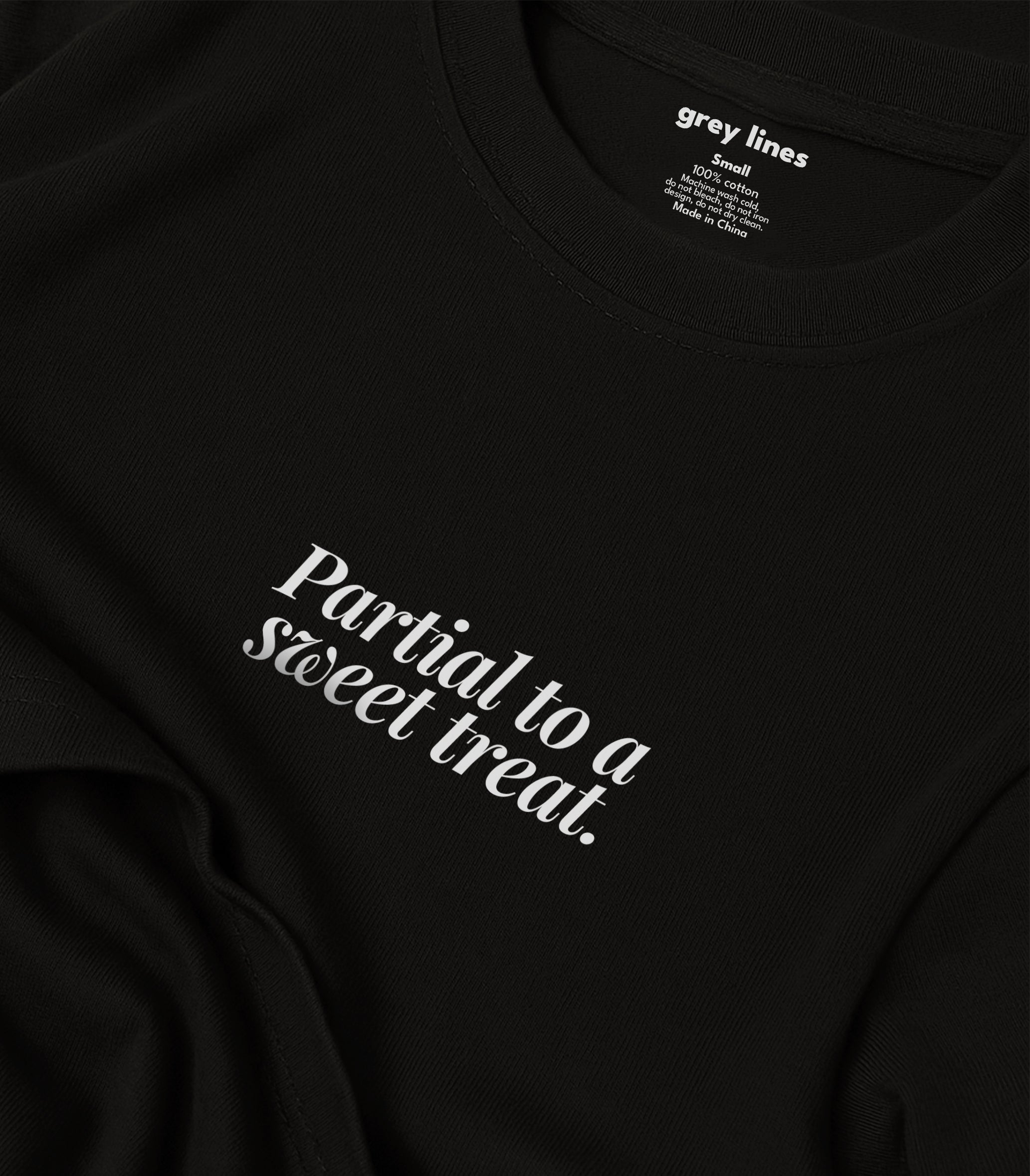 Partial To A Sweet Treat Oversized Tee