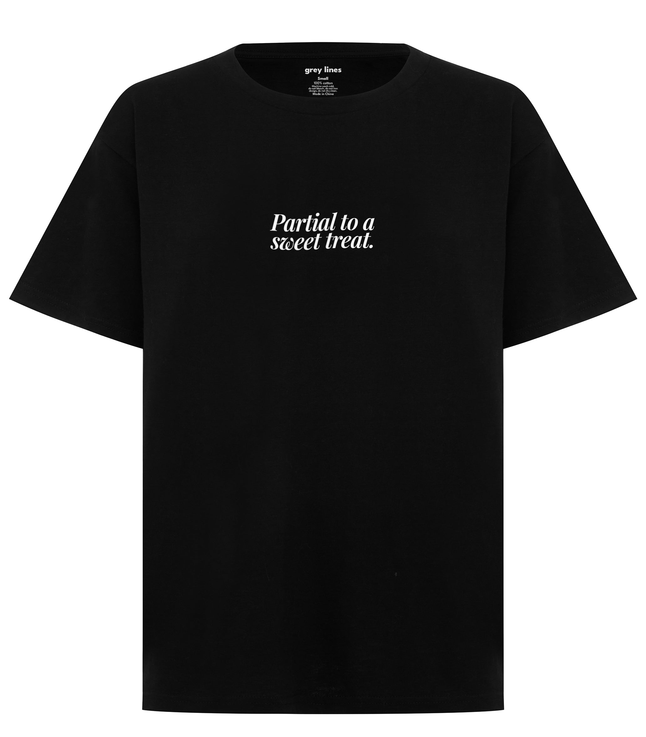 Partial To A Sweet Treat Oversized Tee