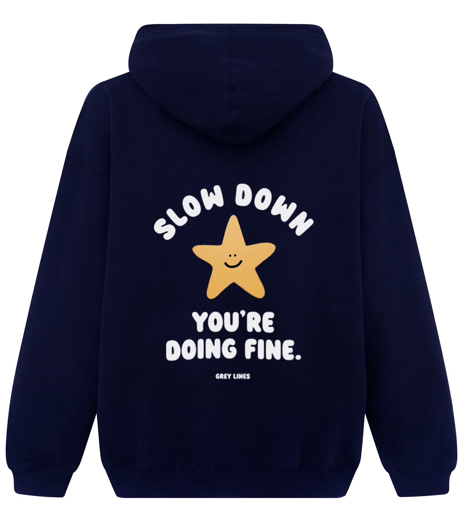 PRE-ORDER: Slow Down You're Doing Fine Oversized Hoodie (Shipping in 1-2 weeks)