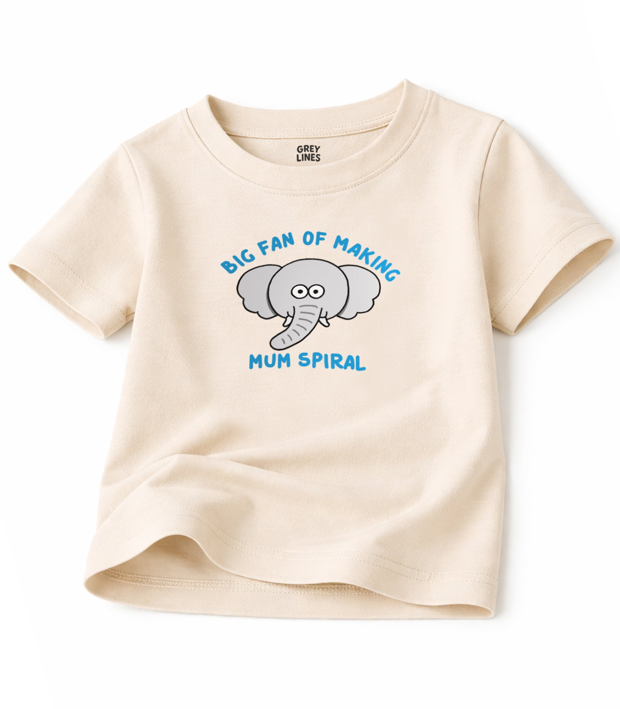 Big Fan Of Making Mum Spiral Kids Tee