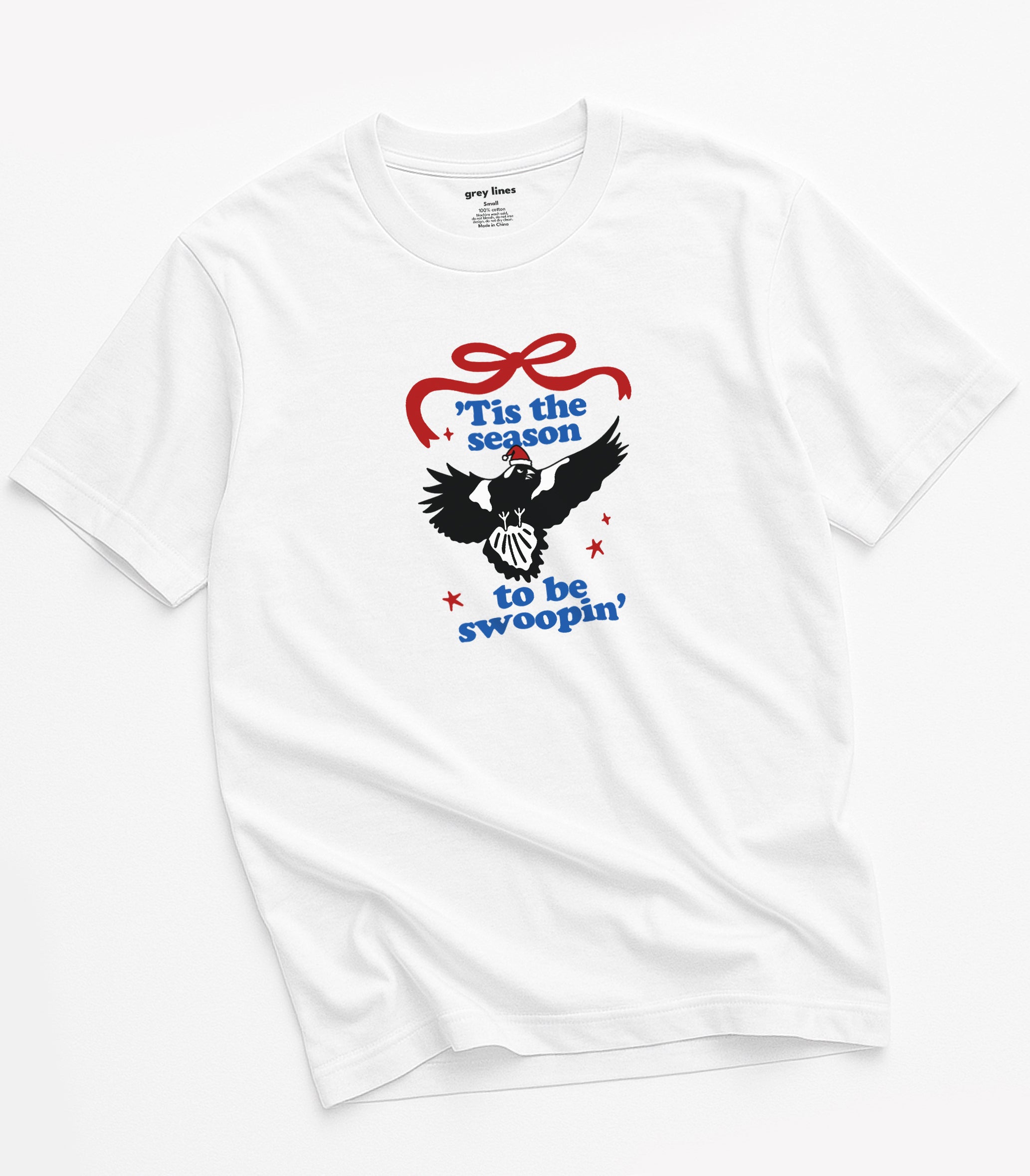 Tis The Season To Be Swoopin' Oversized Tee