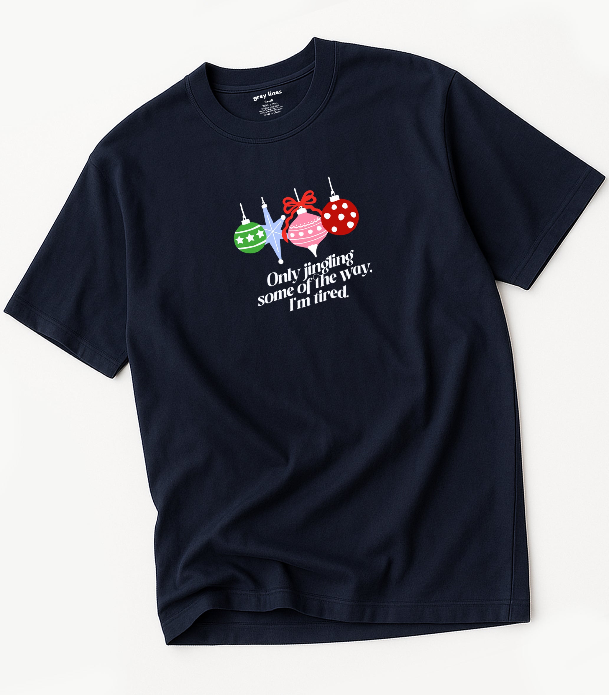 Only Jingling Some Of The Way, I'm Tired Oversized Tee