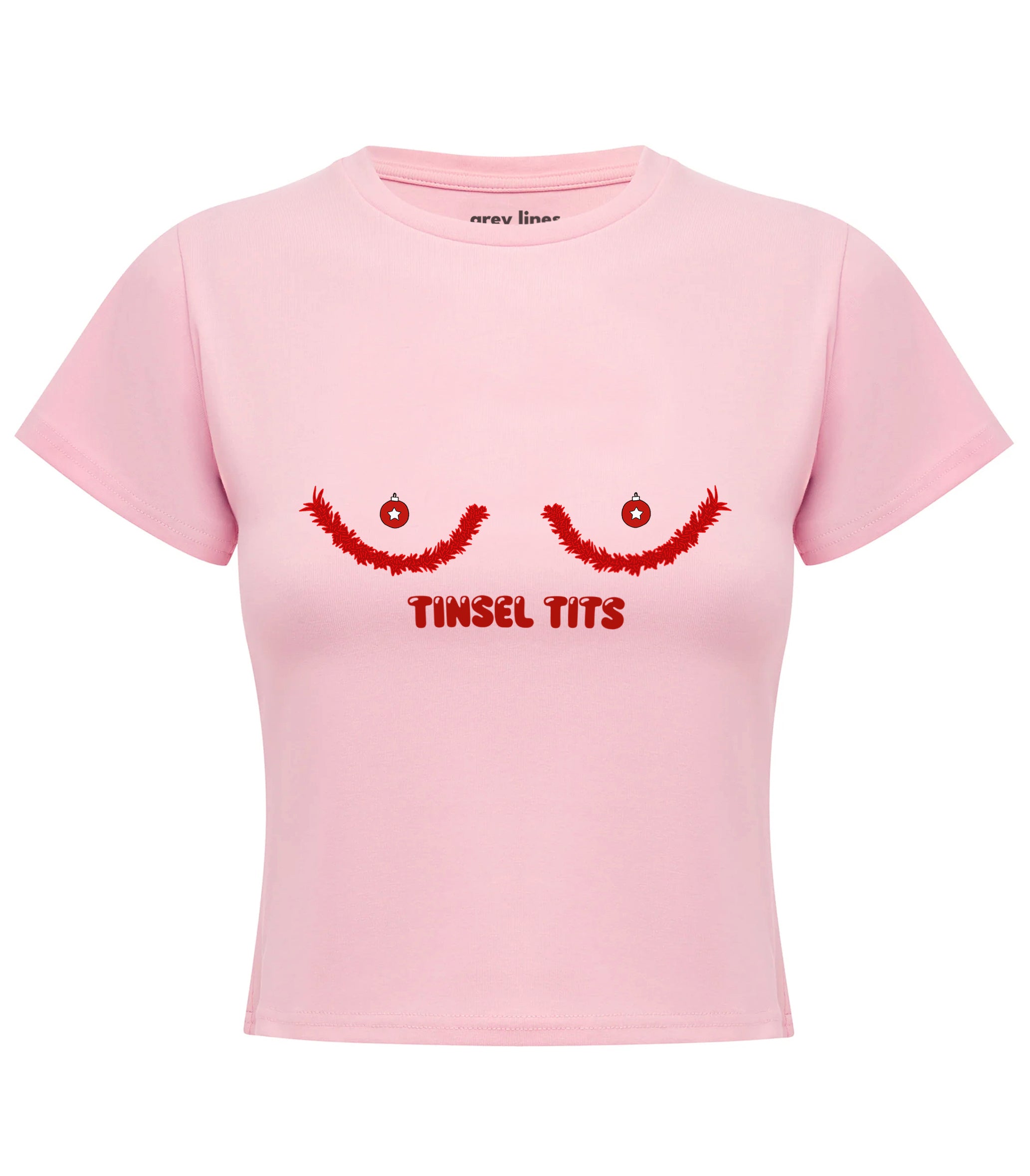Tinsel Tits Baby Tee