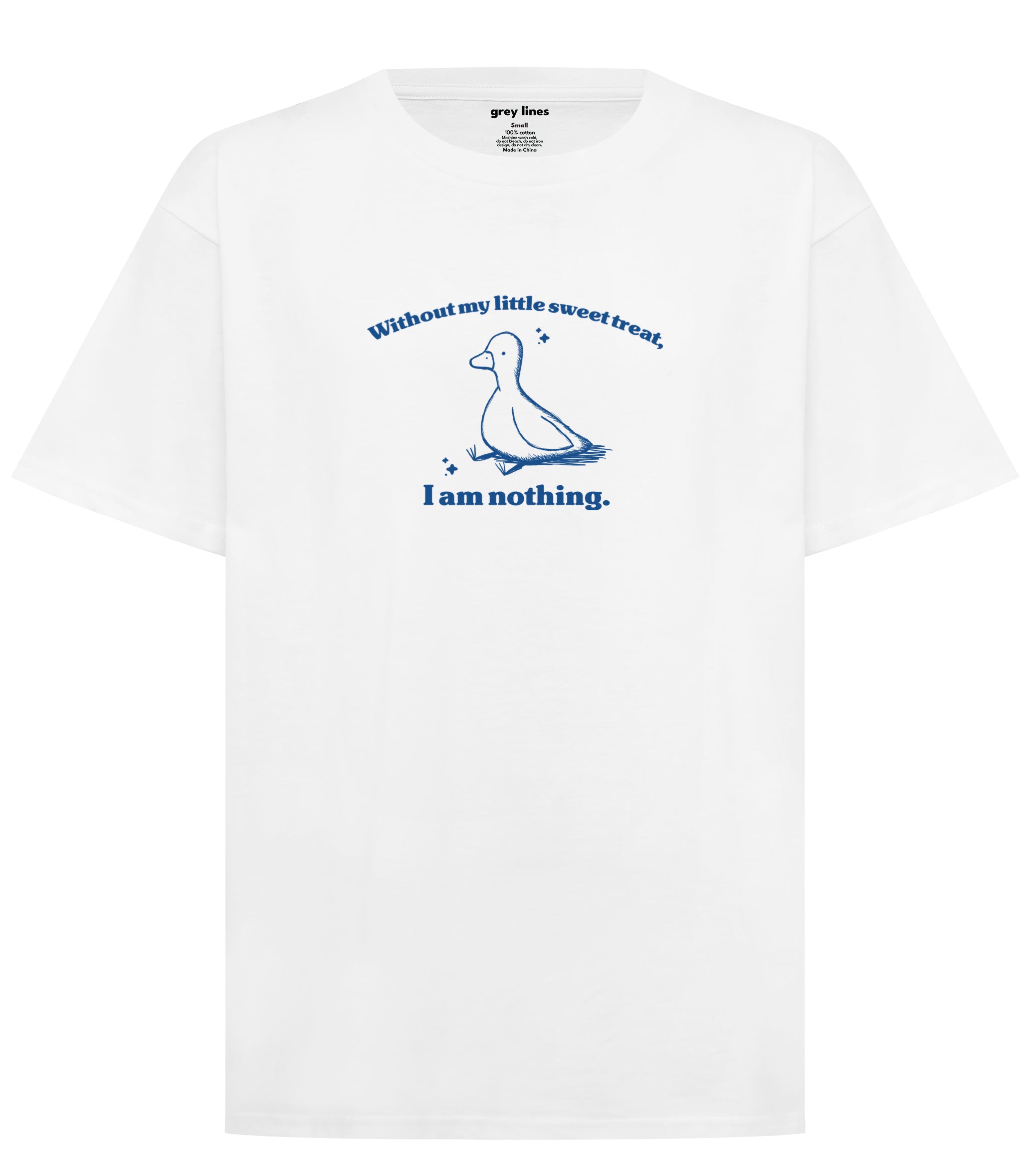 PRE-ORDER: Without My Little Sweet Treat, I Am Nothing Oversized Tee (Shipping in 1-2 weeks)