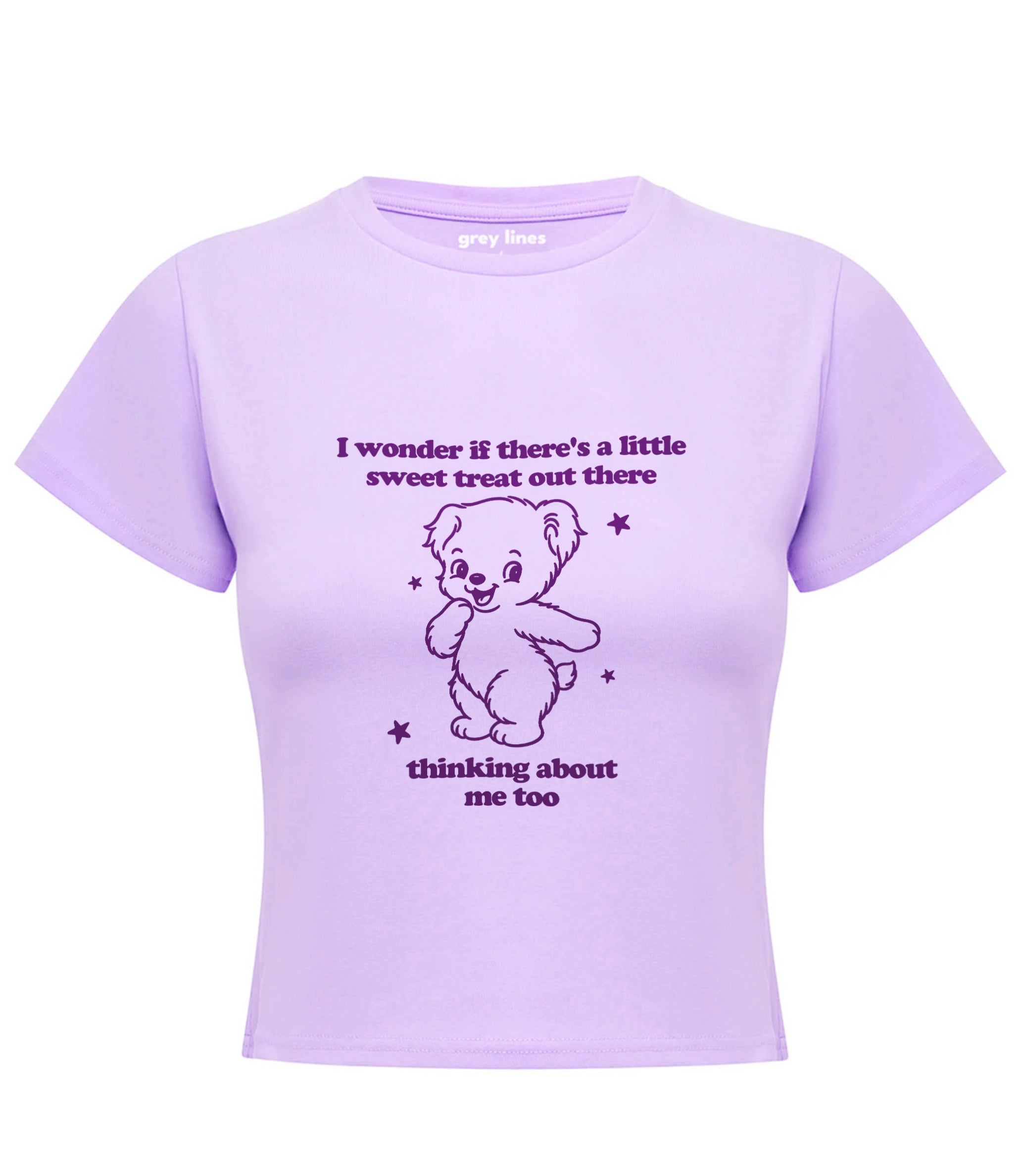 I Wonder If There's A Little Sweet Treat Out There Thinking About Me Too Baby Tee