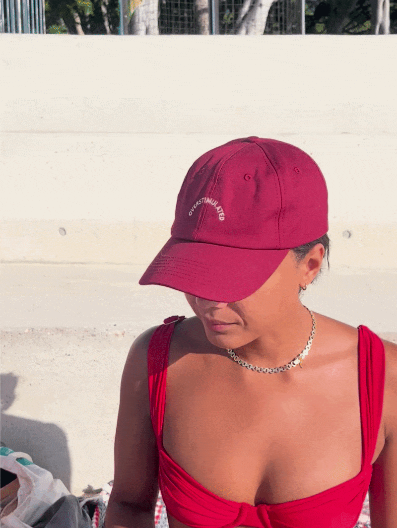 PRE-ORDER: Overstimulated Cotton Hat (Shipping in 1-2 weeks)