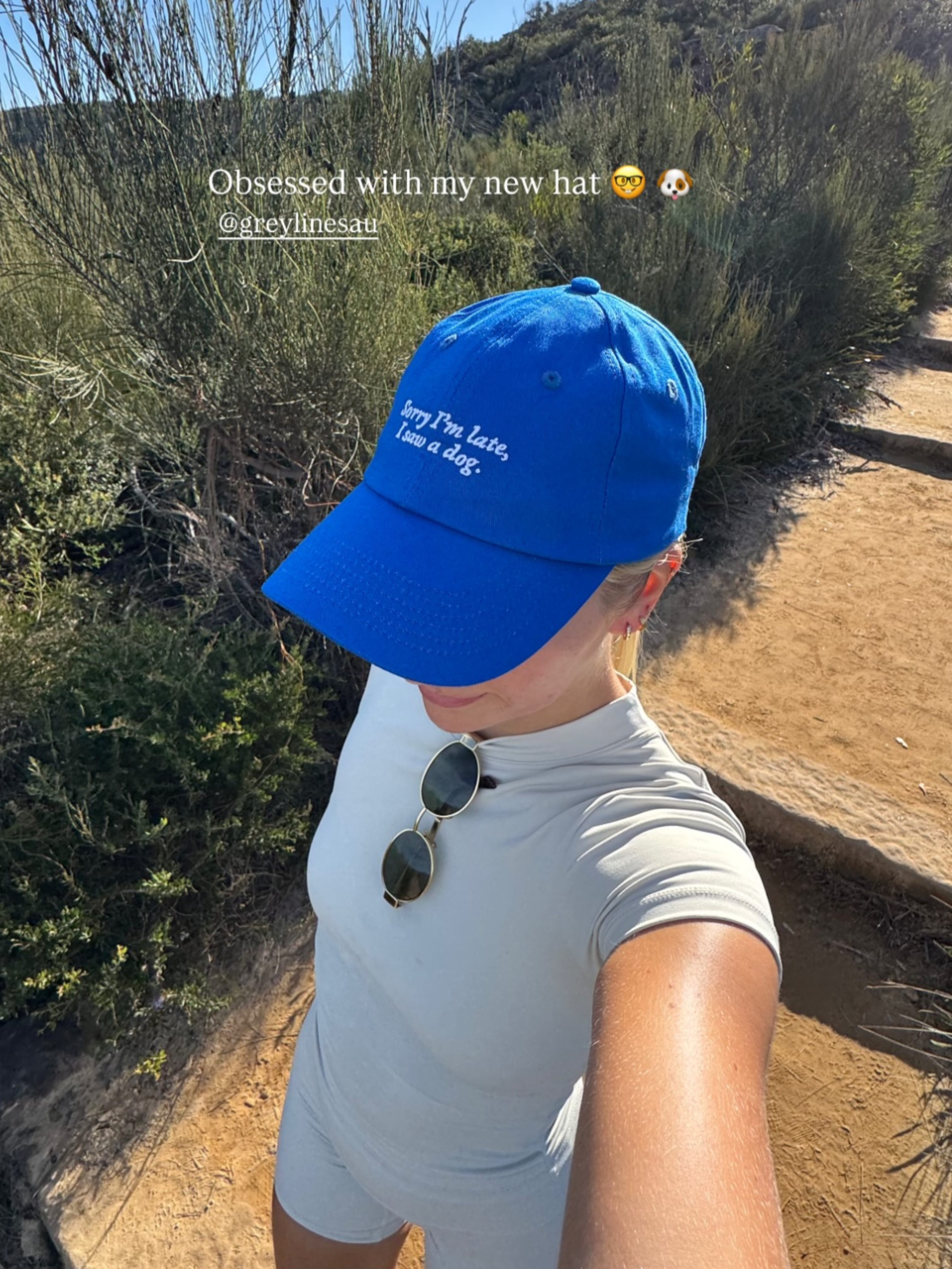 Sorry I’m Late I Saw A Dog Cotton Hat - LESS THAN 5 UNITS LEFT!