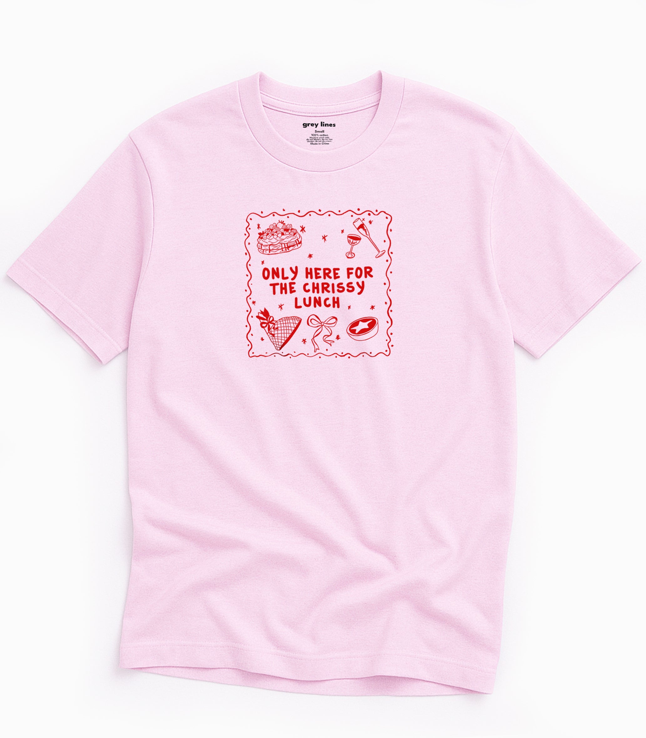 Only Here For The Chrissy Lunch Oversized Tee