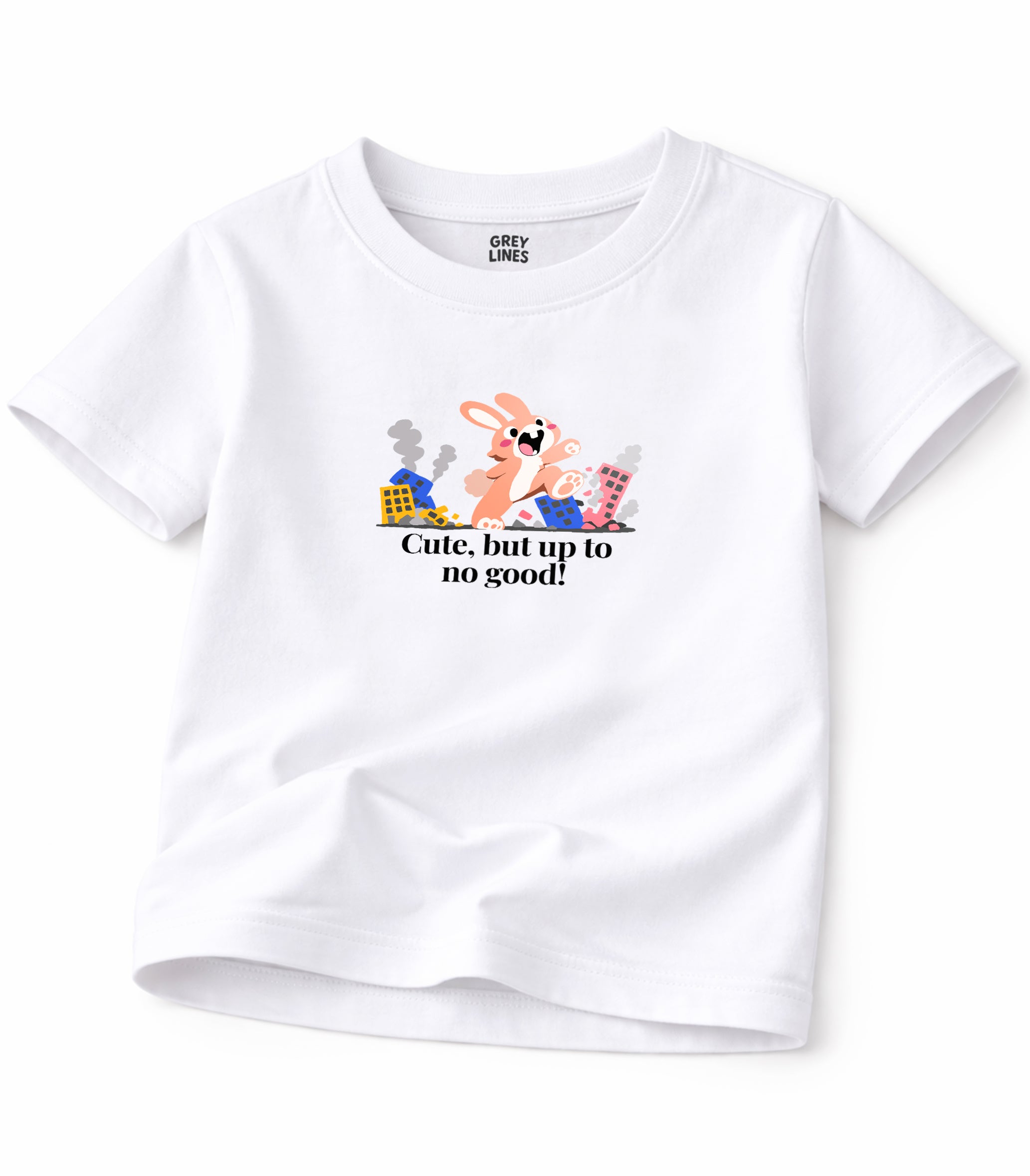 Cute, But Up To No Good! Kids Tee