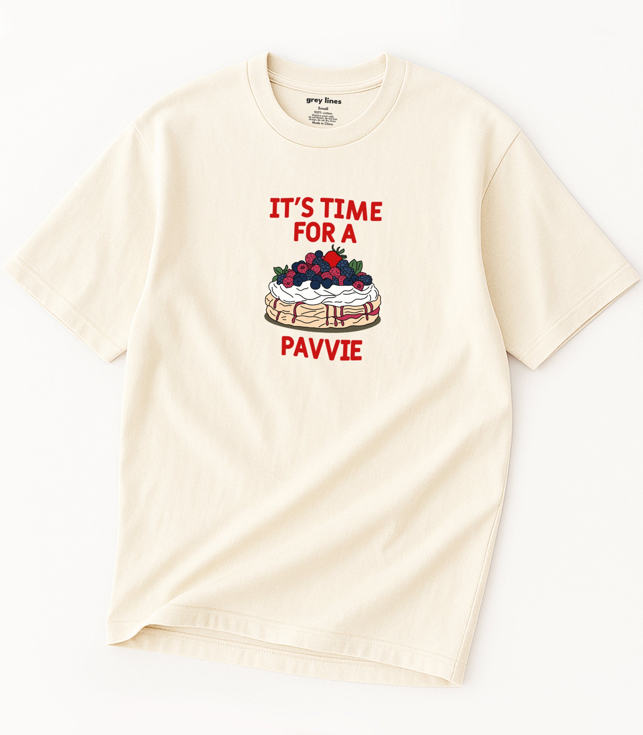 It's Time For A Pavvie Oversized Tee