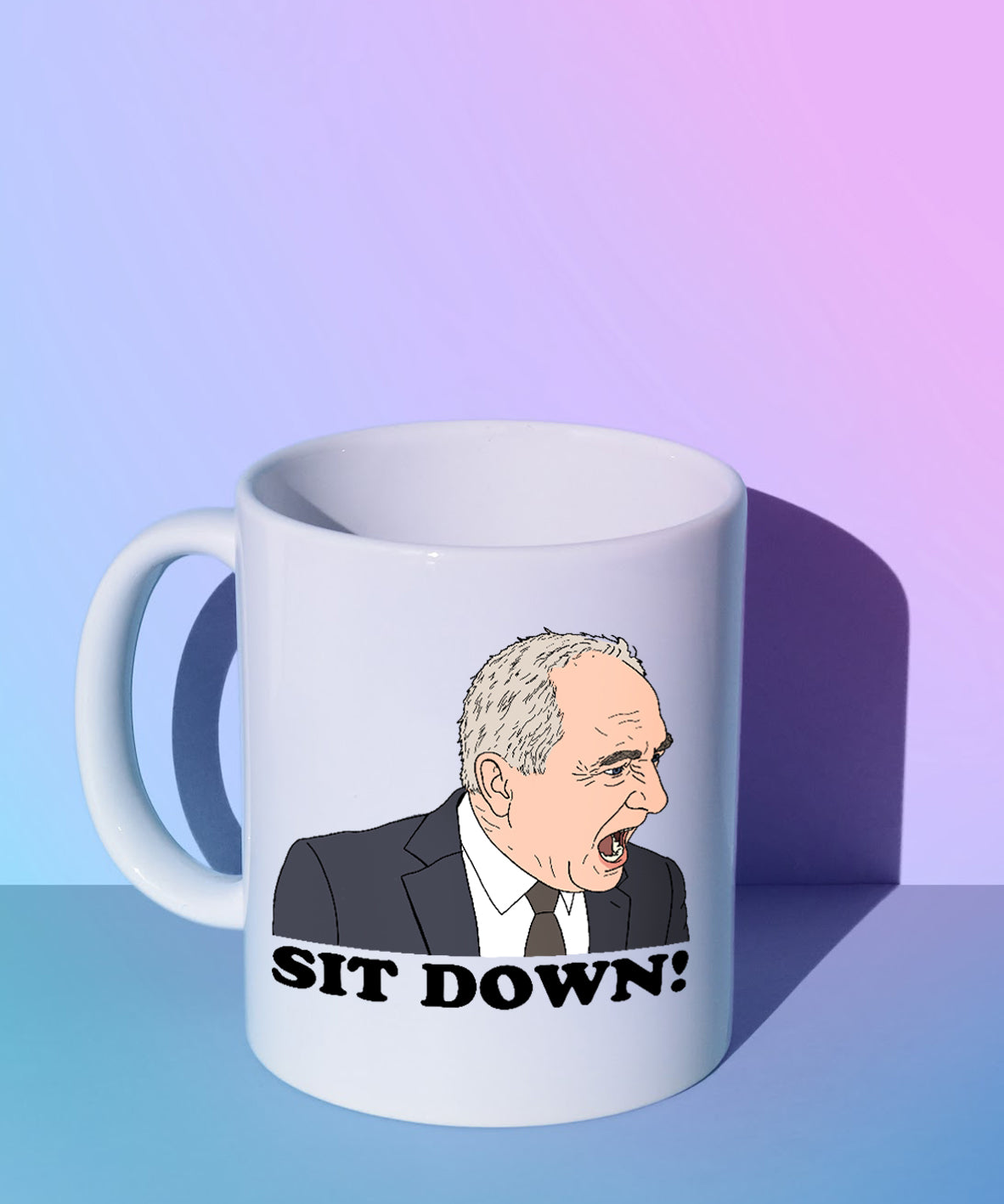 Sit Down Barnaby Joyce Coffee Mug - LIMITED STOCK! (Shipping in 2 days)