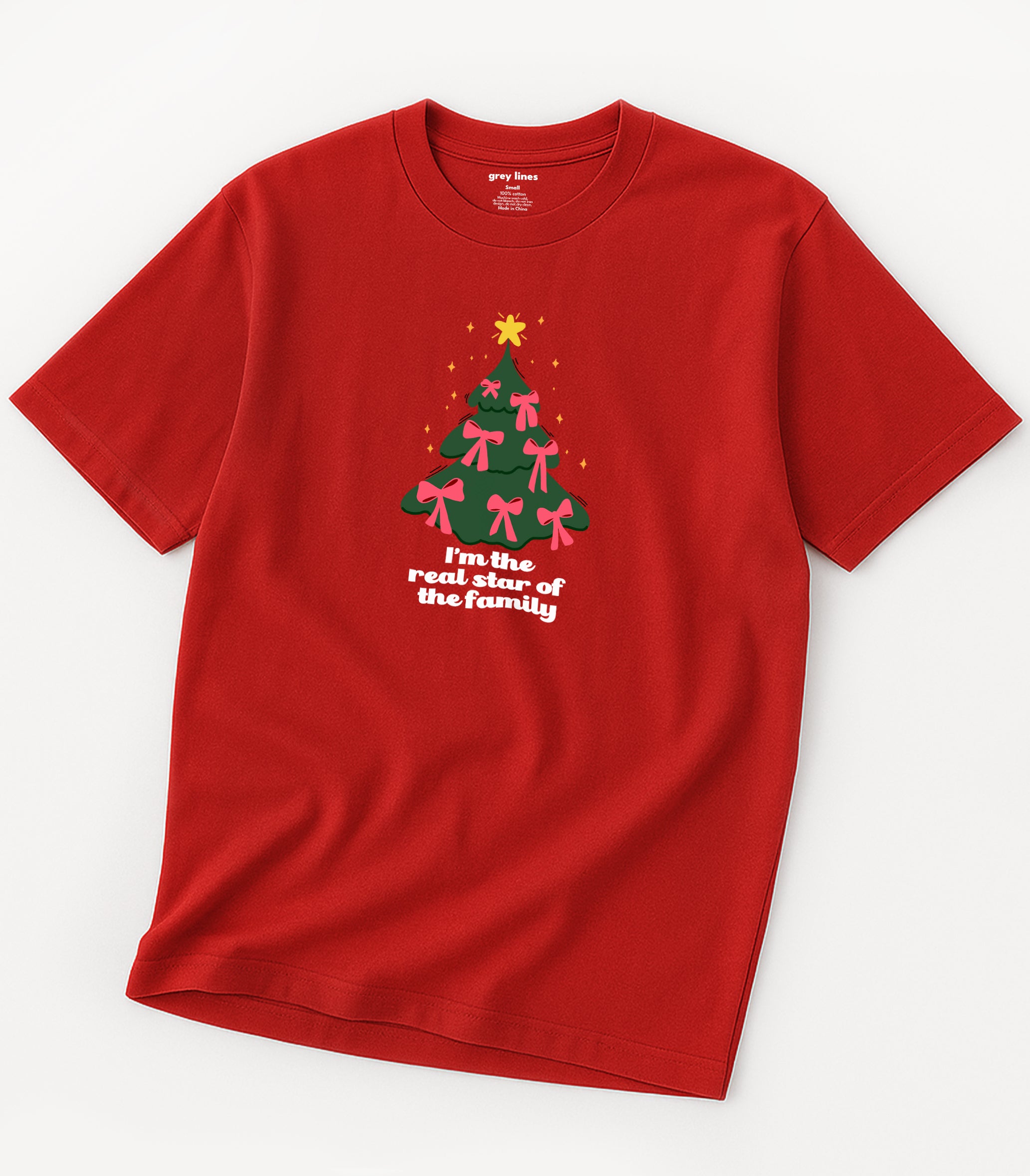 I'm The Real Star Of The Family Oversized Tee