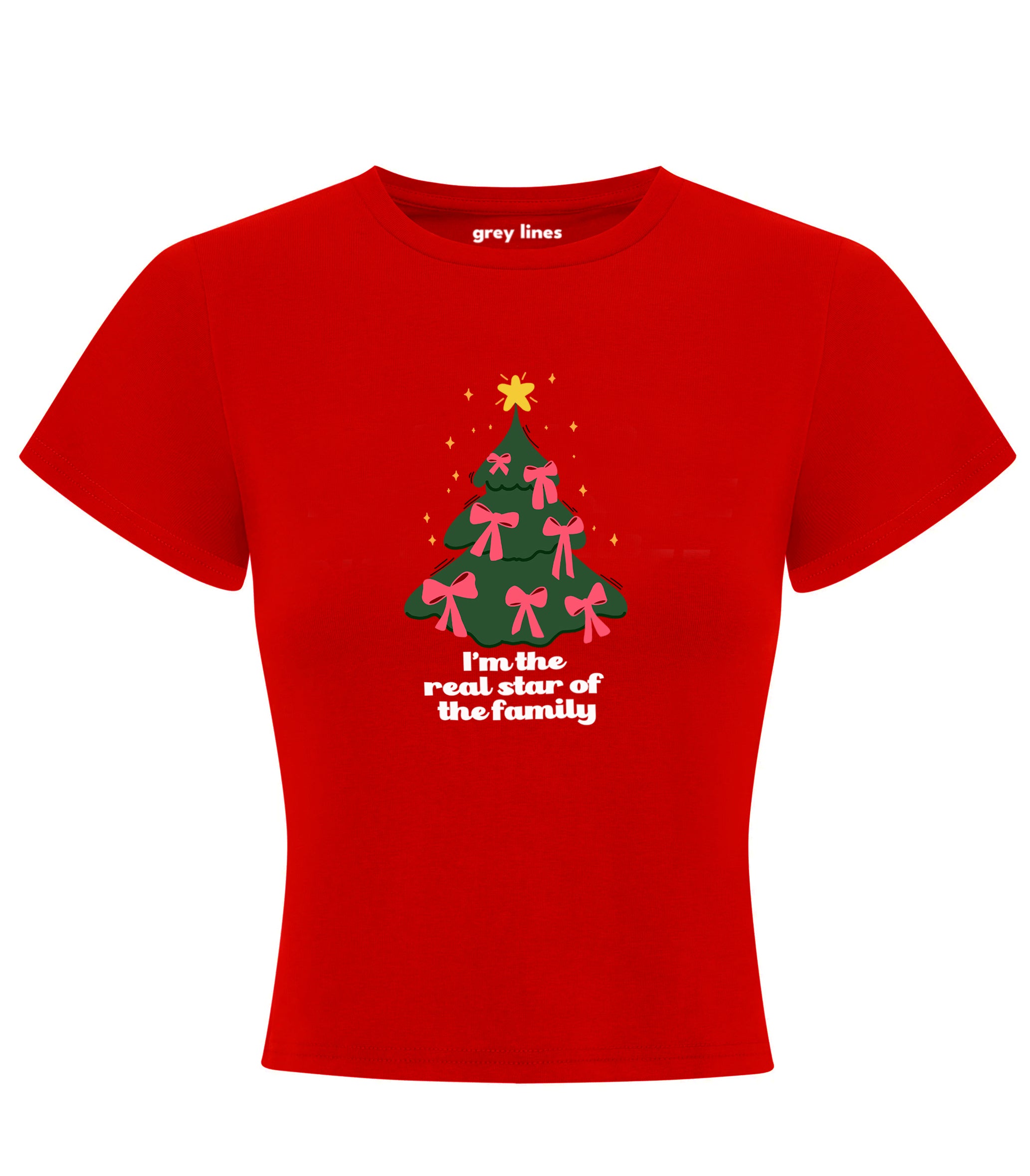 I'm The Real Star Of The Family Baby Tee