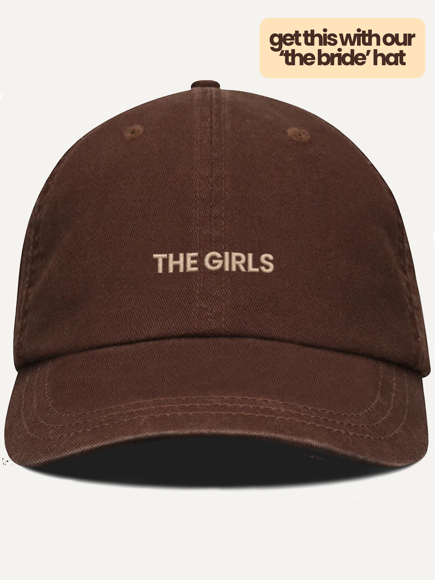 PRE-ORDER: The Girls Cotton Hat (Shipping in 2-3 weeks)
