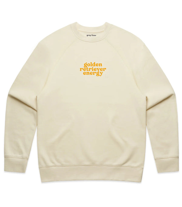 Golden Retriever Energy (Oversized Sweatshirt)
