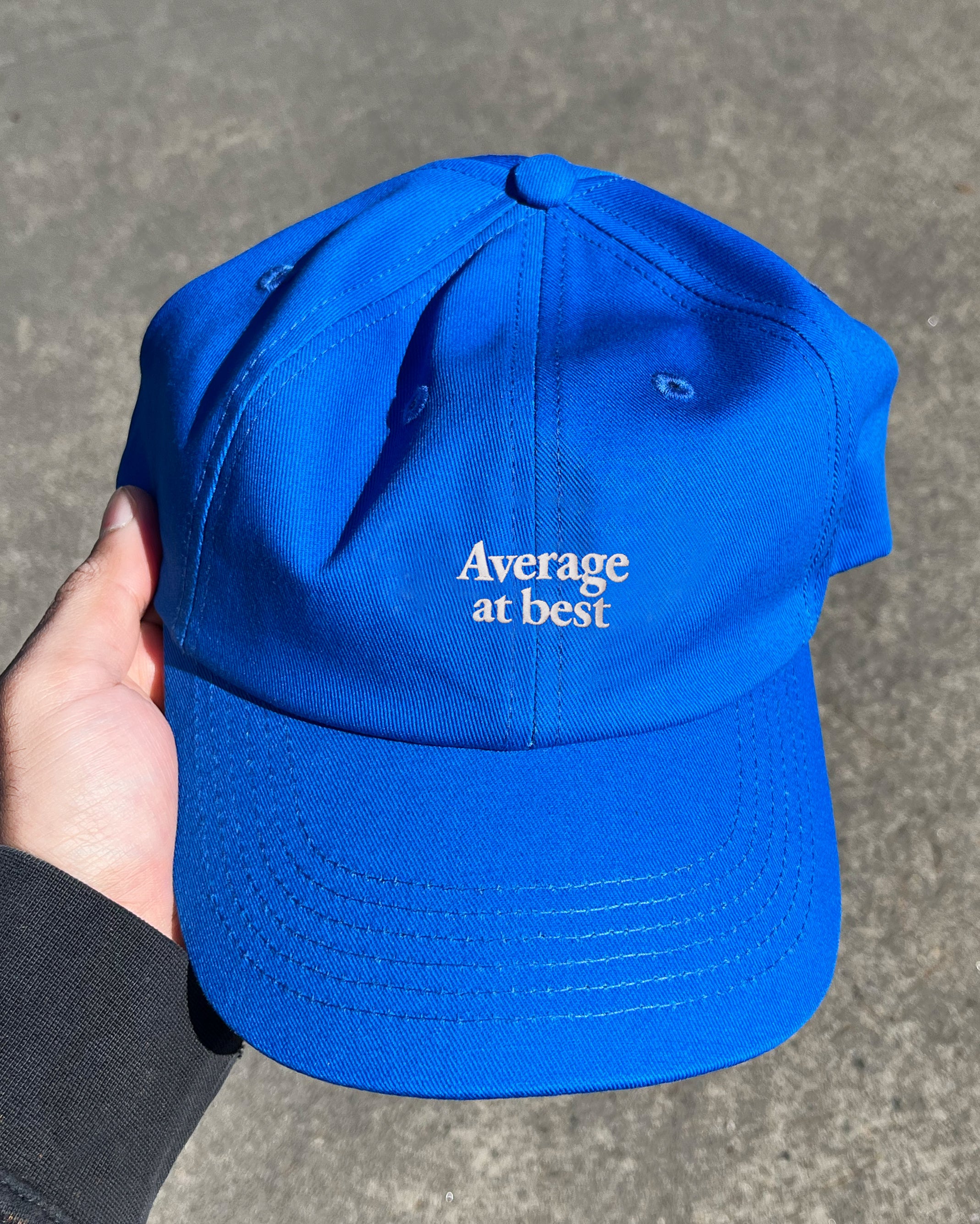 PRE-ORDER: Average At Best Cotton Hat (Shipping in 2-3 weeks)