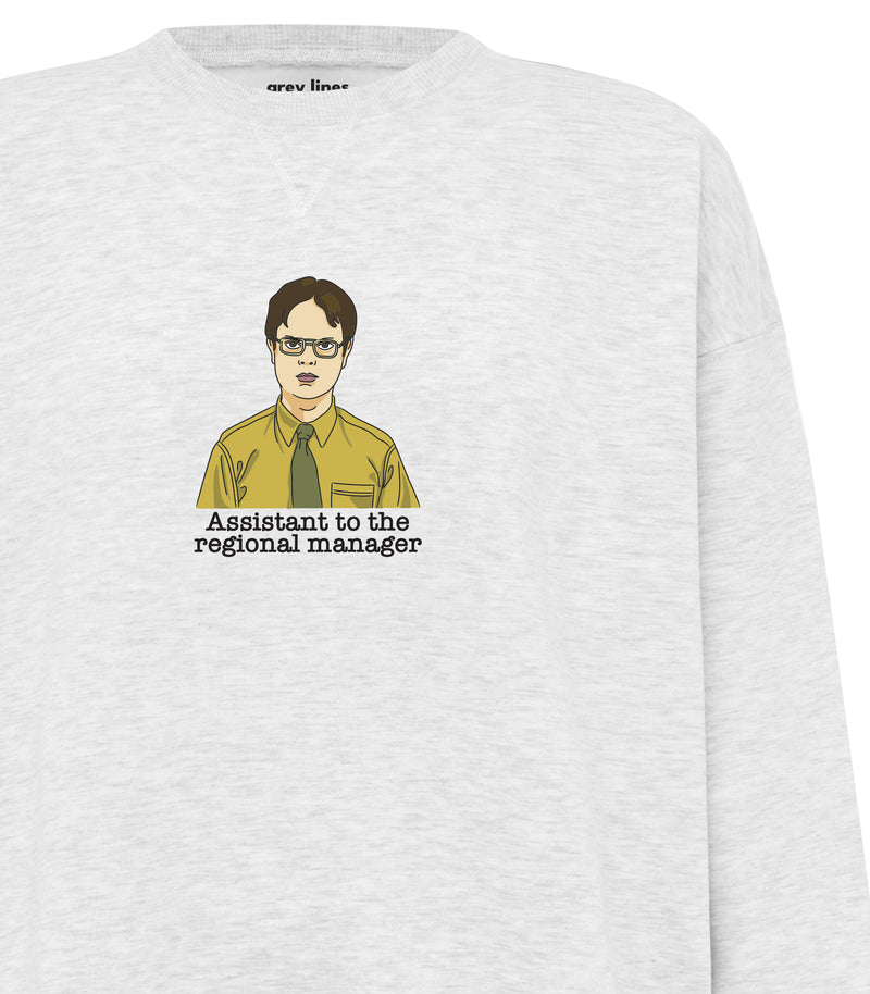 Assistant To The Regional Manager (Oversized Sweatshirt)
