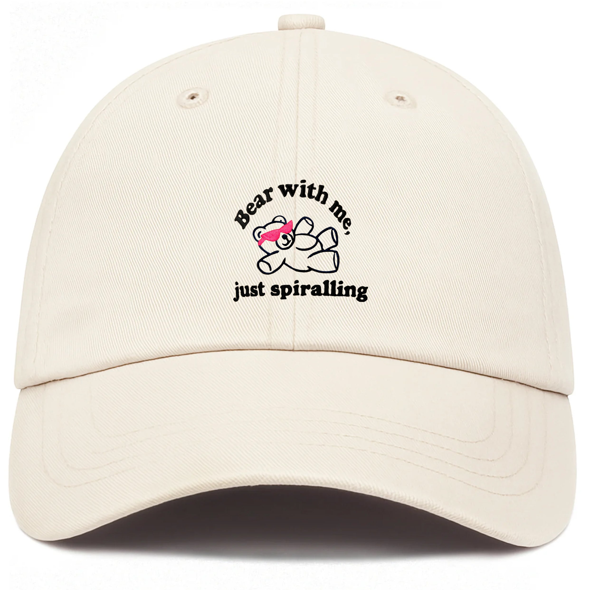 PRE-ORDER: Bear With Me, Just Spiralling Cotton Hat (Shipping in 2-3 weeks)