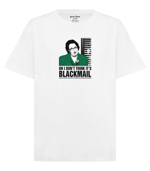 Oh I Don't Think It's Blackmail (Oversized Tee)