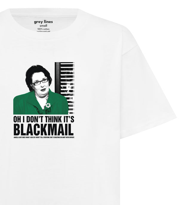 Oh I Don't Think It's Blackmail (Oversized Tee)