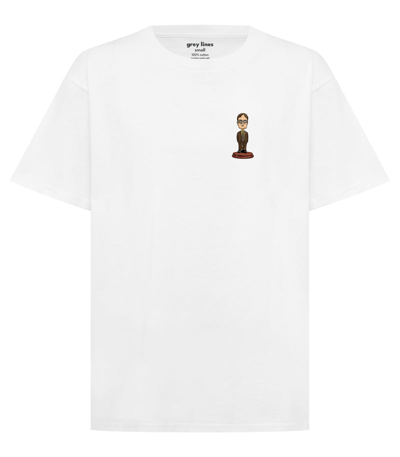 Dwight Bobblehead (Oversized Tee)