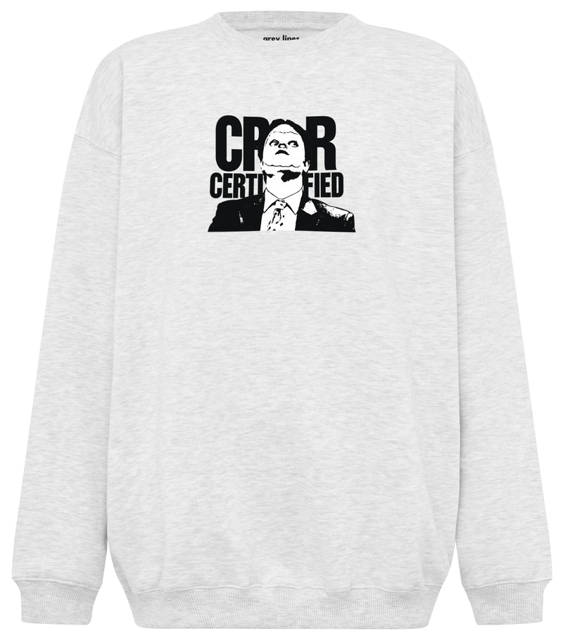 CPR Certified (Oversized Sweatshirt)