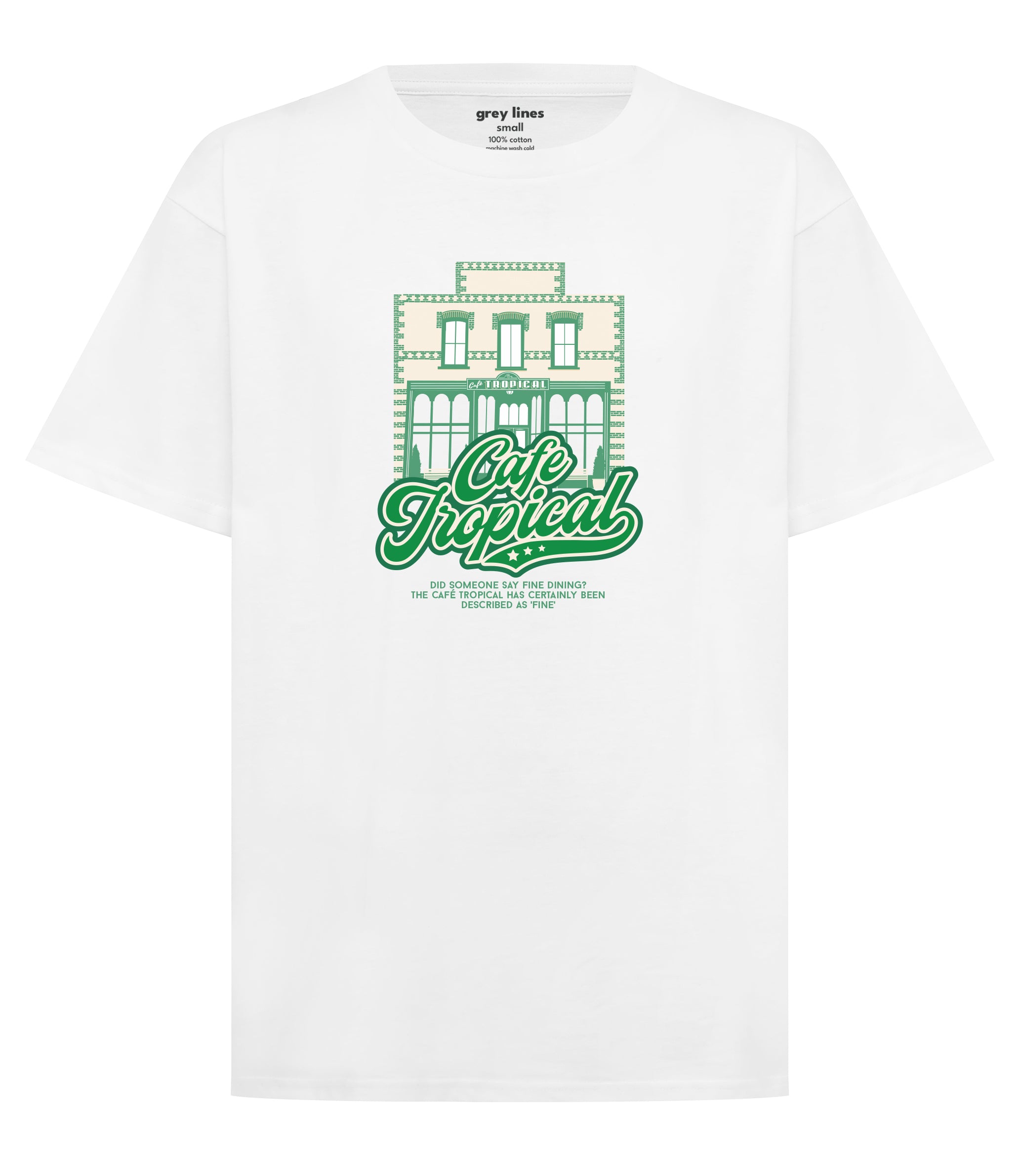 PRE-ORDER: Cafe Tropical Unisex Tee (Shipping in 1-2 weeks)