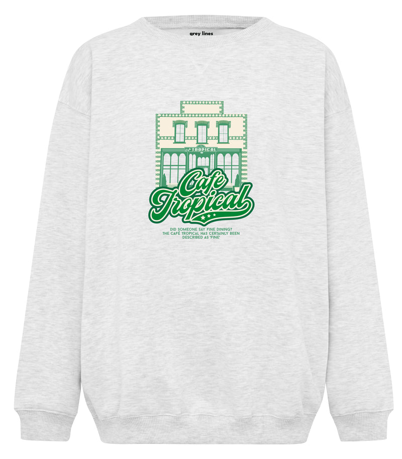 Cafe Tropical (Oversized Sweatshirt)