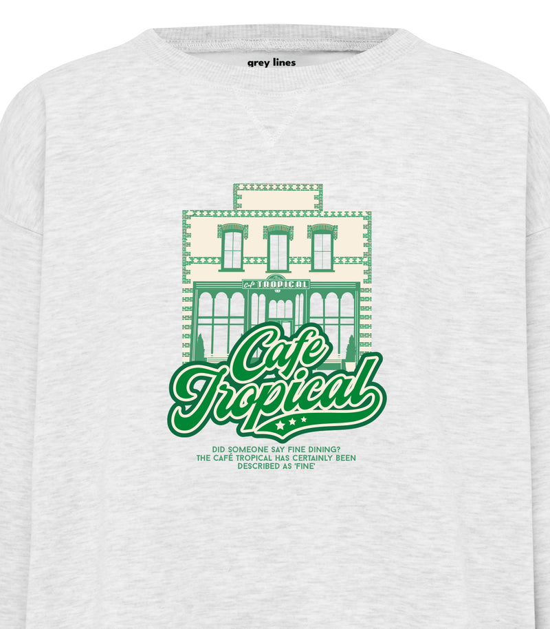 Cafe Tropical (Oversized Sweatshirt)