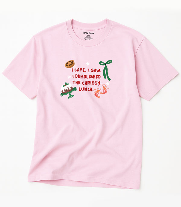 I Came. I Saw. I Demolished The Chrissy Lunch Oversized Tee
