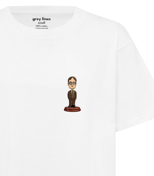 PRE-ORDER: Dwight Bobblehead Unisex Tee (Shipping in 1-2 weeks)