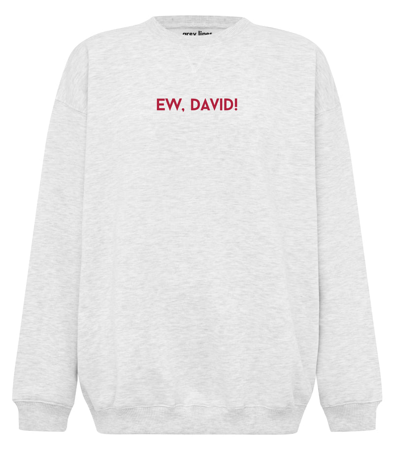 Ew, David! (Oversized Sweatshirt)
