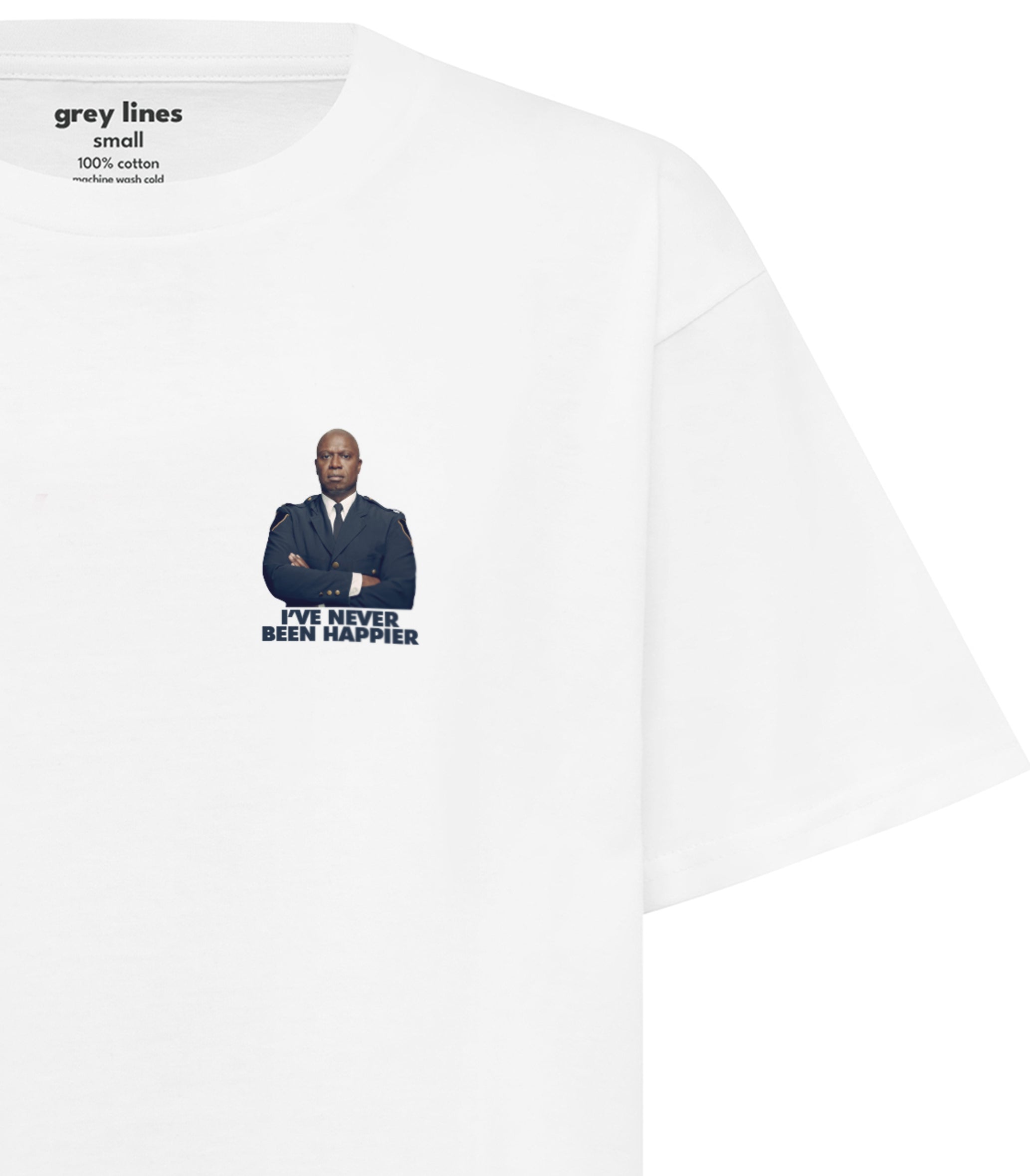 PRE-ORDER: I've Never Been Happier Unisex Tee (Shipping in 1-2 weeks)
