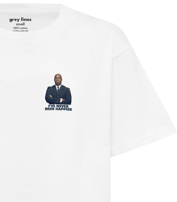 PRE-ORDER: I've Never Been Happier Unisex Tee (Shipping in 1-2 weeks)