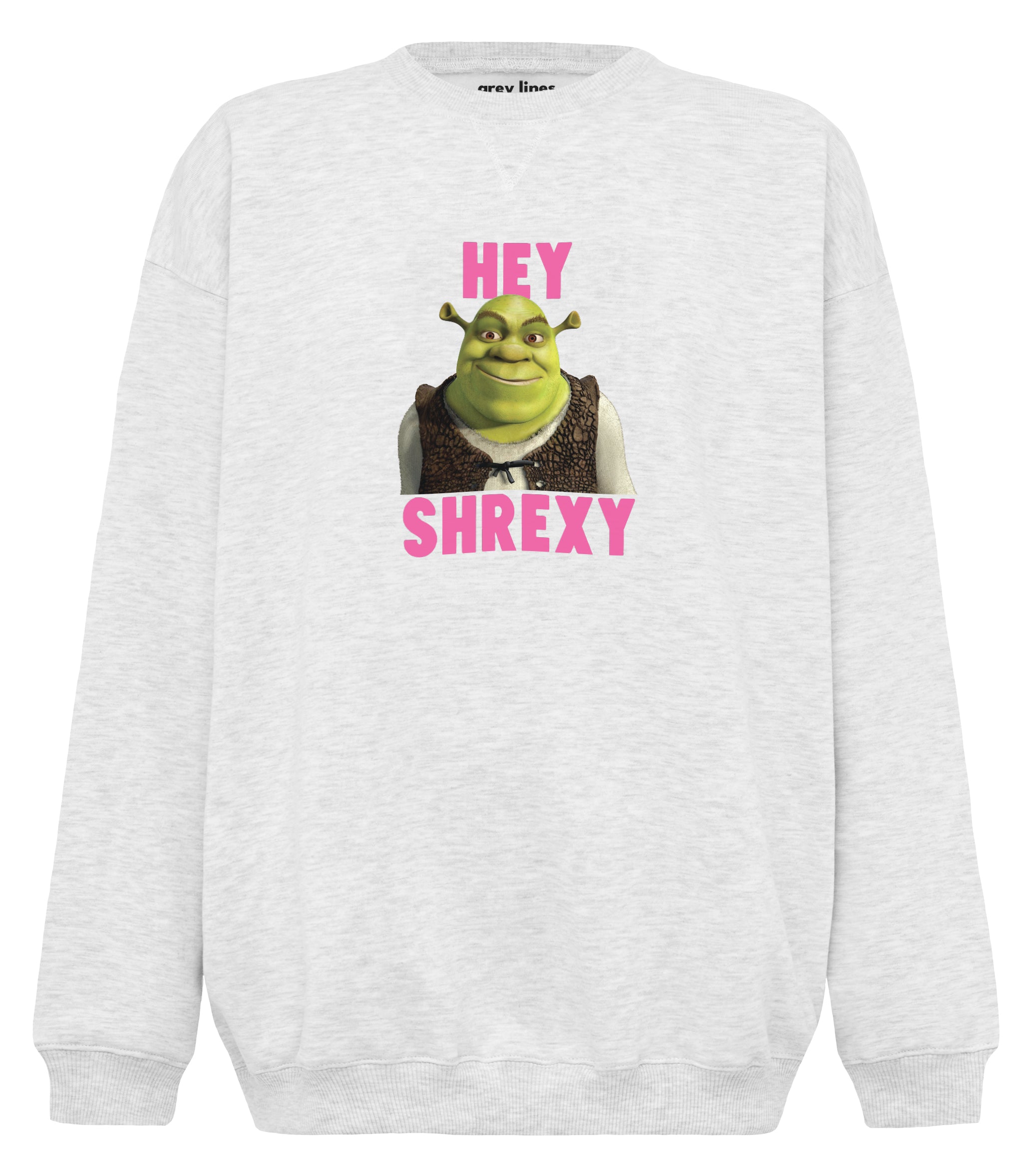 PRE-ORDER: Hey Shrexy Oversized Sweatshirt (Shipping in 1-2 weeks)