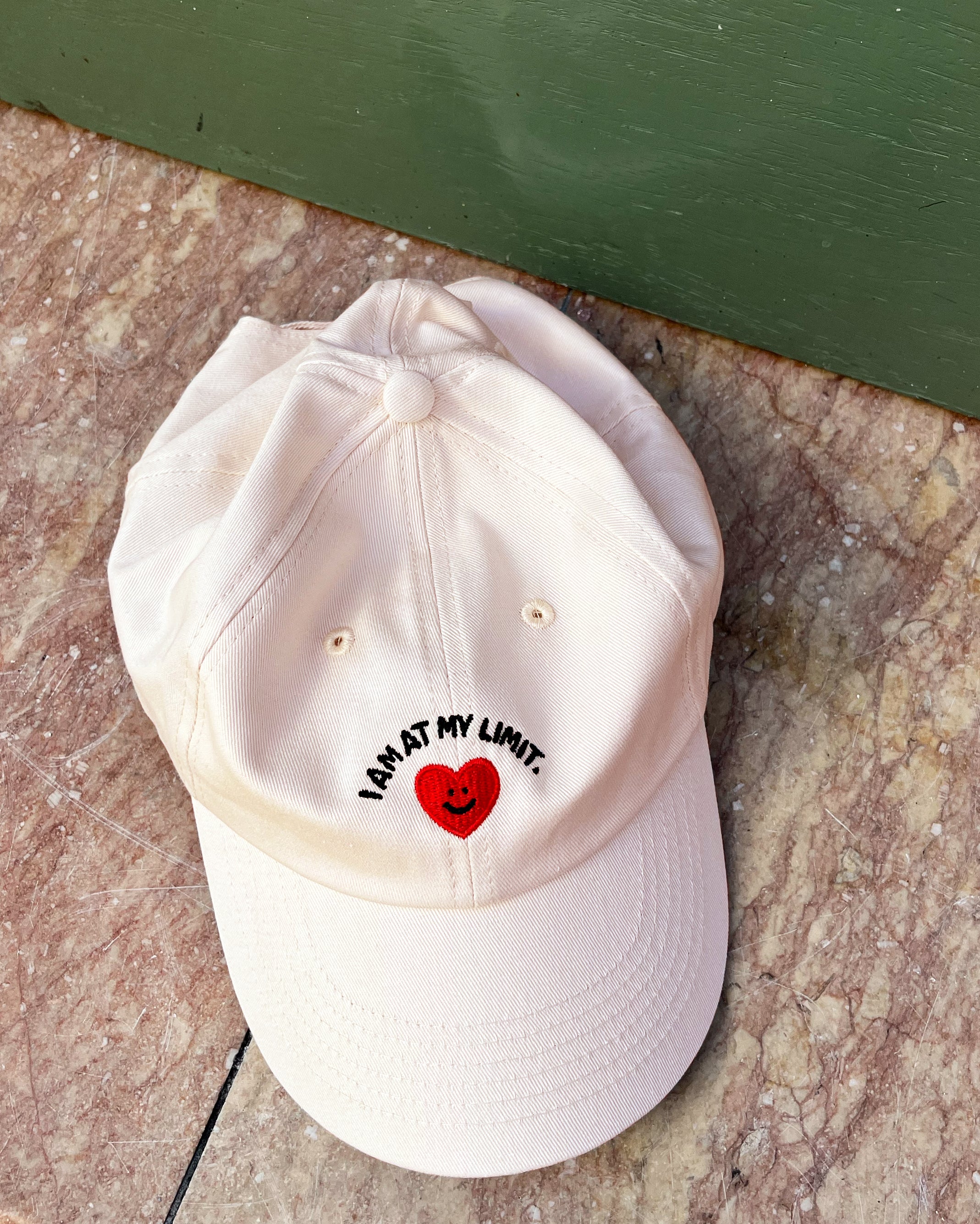 PRE-ORDER: I Am At My Limit Cotton Hat (Shipping in 2-3 weeks) LESS THAN 10 UNITS LEFT!
