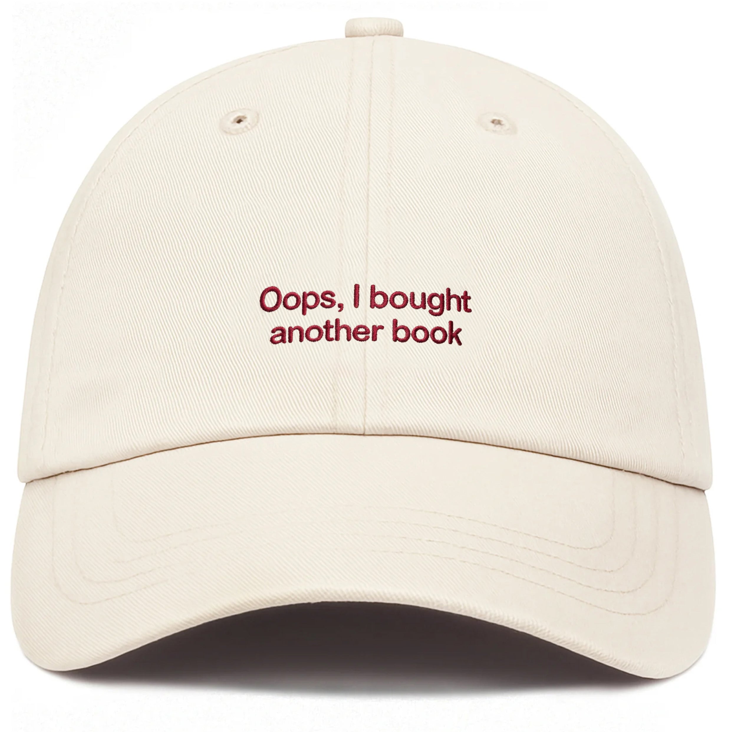 Oops, I Bought Another Book Cotton Hat - LESS THAN 5 UNITS LEFT!