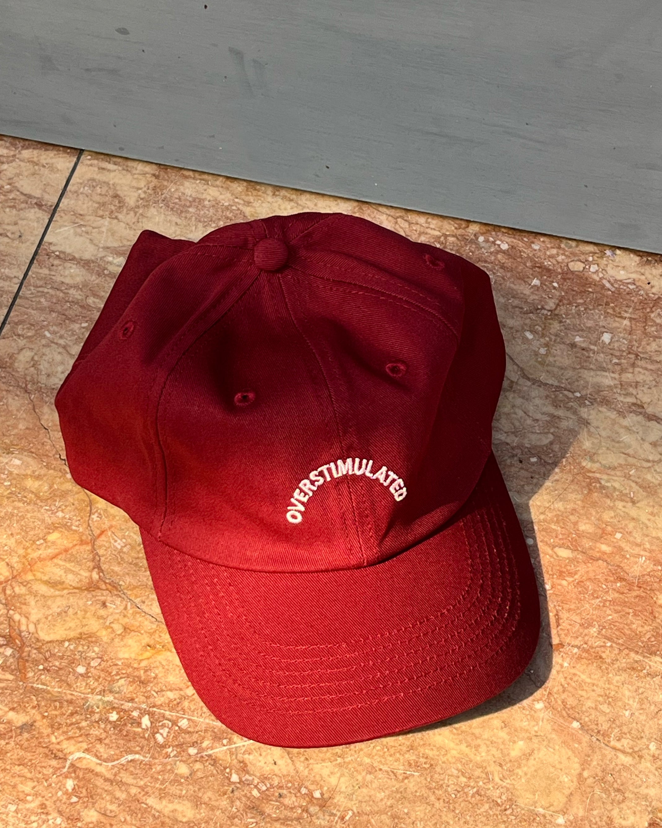 PRE-ORDER: Overstimulated Cotton Hat (Shipping in 2-3 weeks) LESS THAN 10 UNITS LEFT!