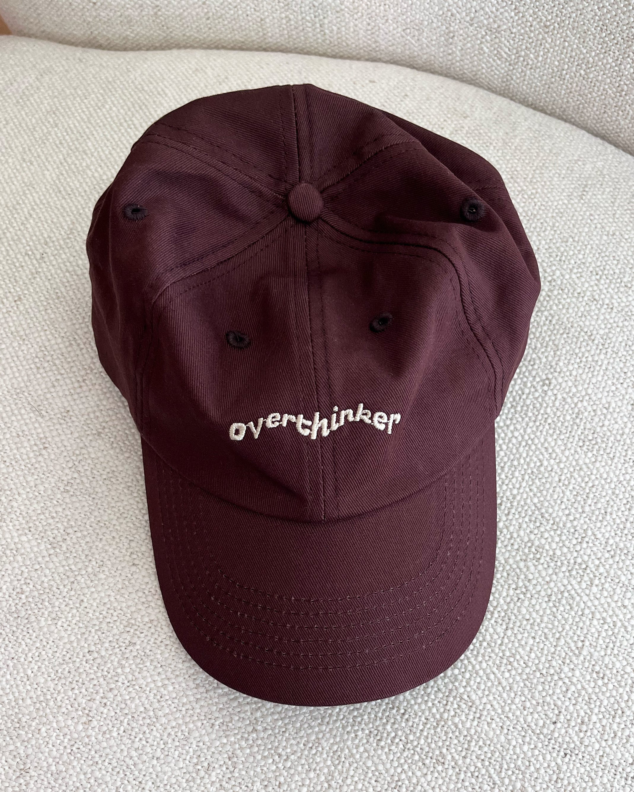 PRE-ORDER: Overthinker Cotton Hat (Shipping in 2-3 weeks)
