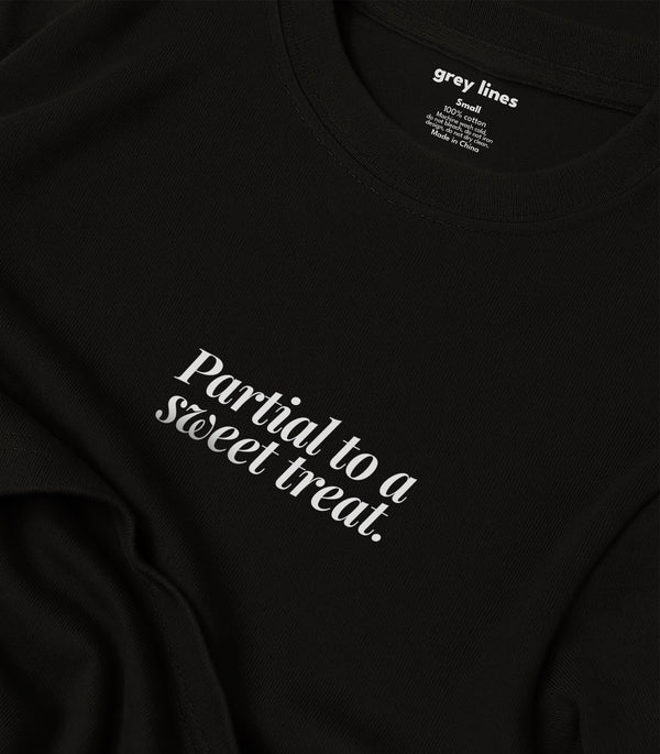 Partial To A Sweet Treat Oversized Tee
