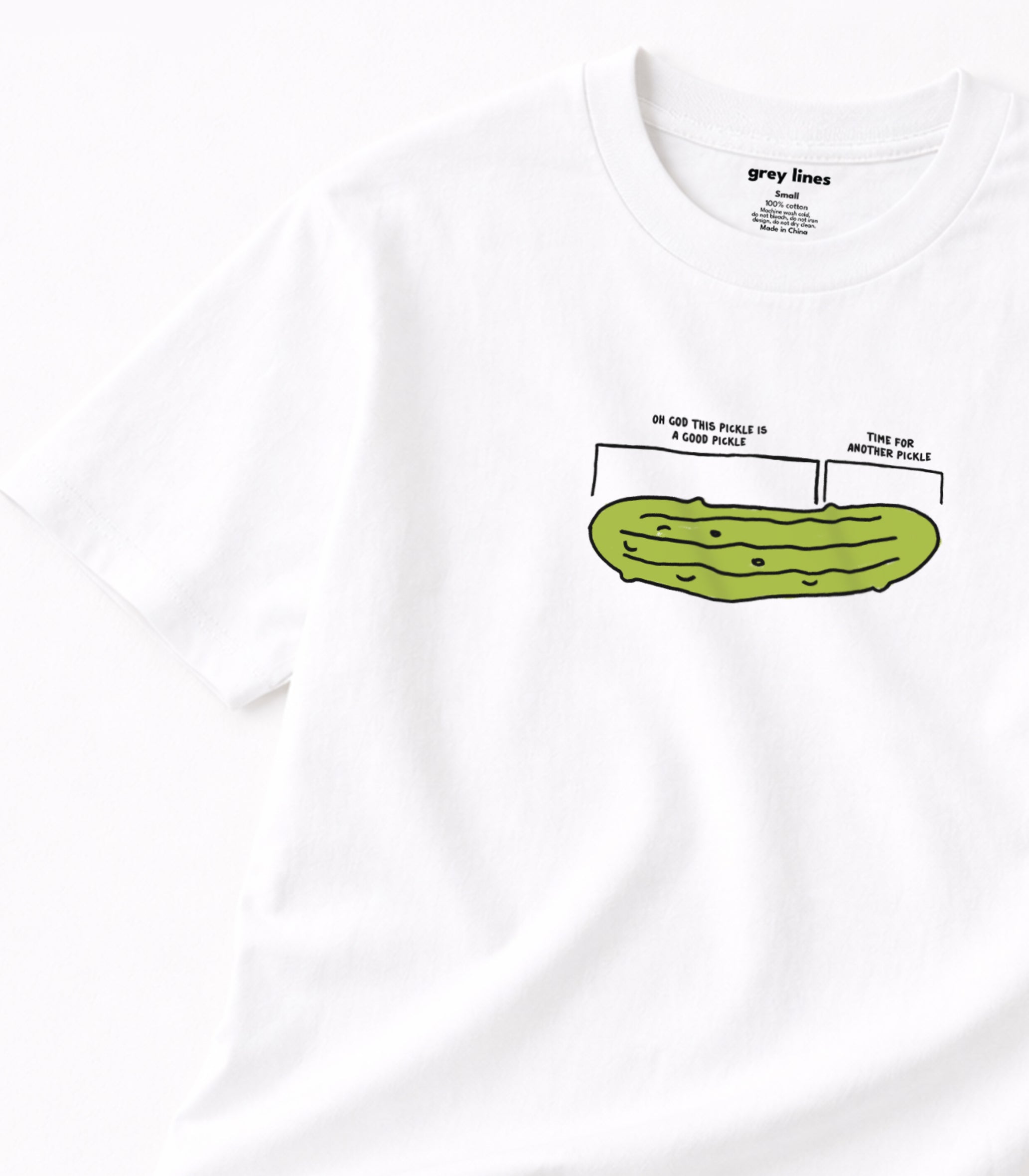 Oh God This Is A Good Pickle, Time For Another Pickle Oversized Tee
