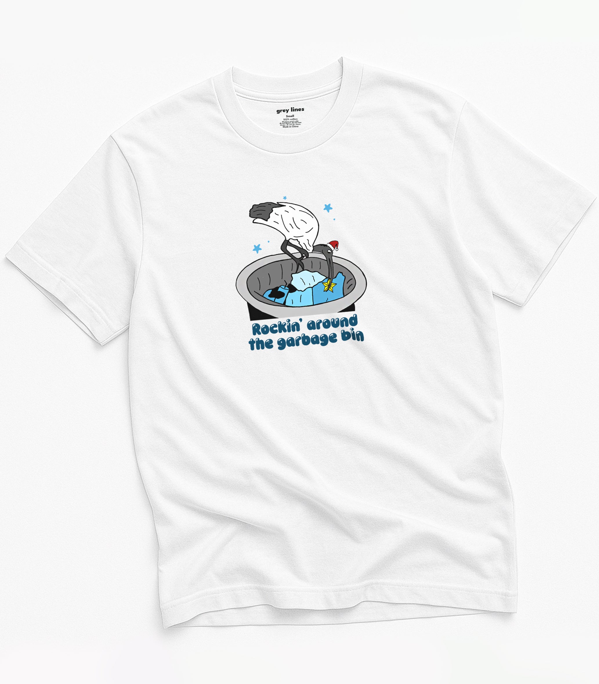 Rockin' Around The Garbage Bin Oversized Tee