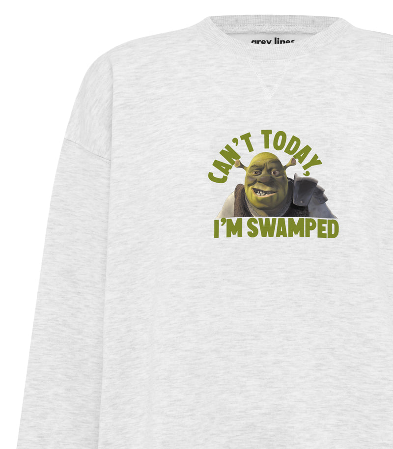 Can't Today, I'm Swamped (Oversized Sweatshirt)
