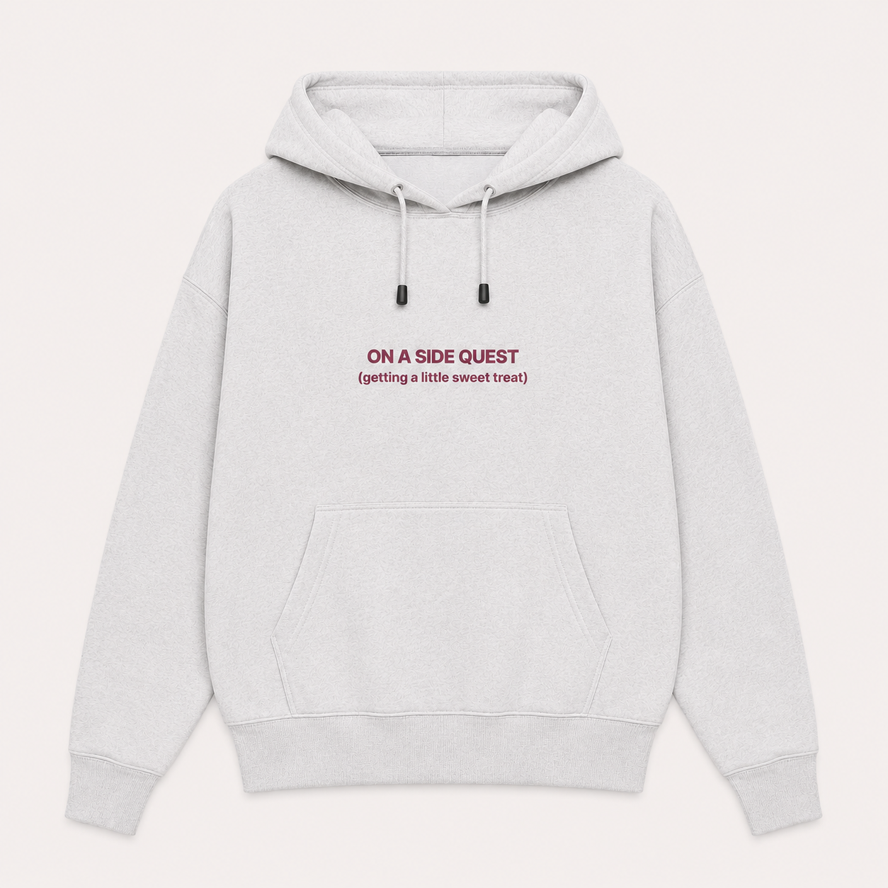 On A Side Quest (Getting A Little Sweet Treat) Oversized Hoodie